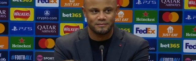 孔帕尼：我们创造出了很多机会，球队不在走下坡路